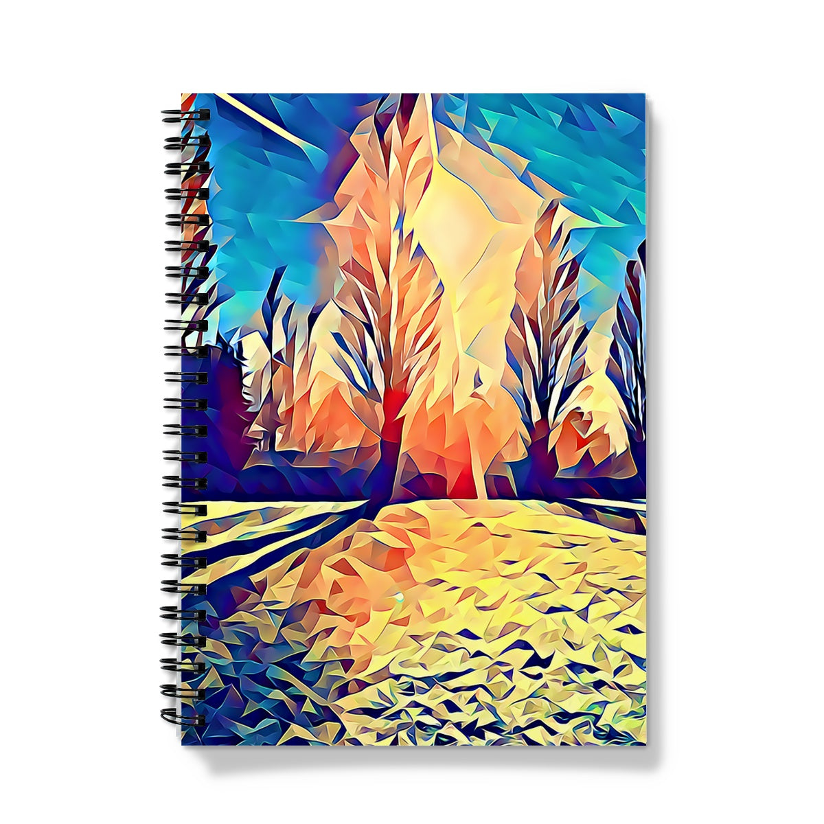 The Poplars - Poly Art Notebook