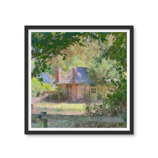 Hidden on Rolly’s Lane - Oil Framed Photo Tile