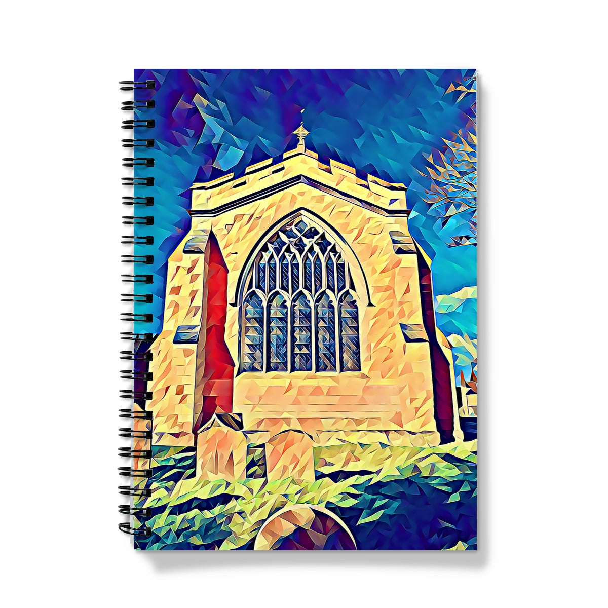 St Mary's East Face - Poly Art Notebook